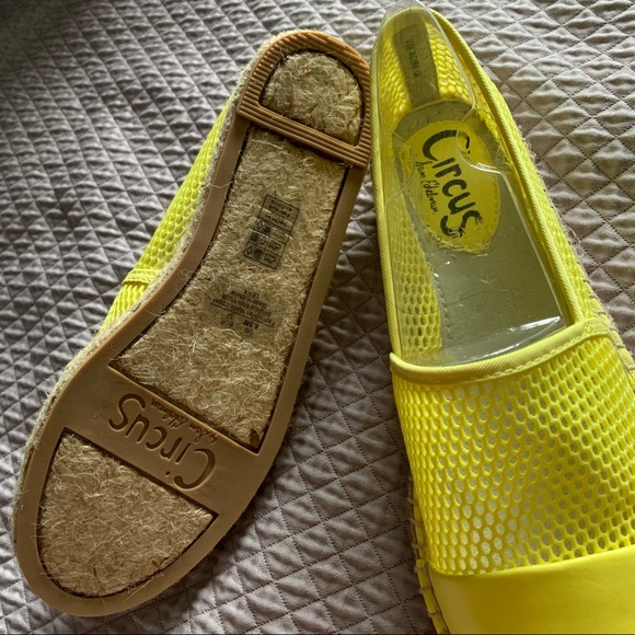 Yellow CIRCUS by Sam Edelman Lena Espadrille Flats - Picture 4 of 9